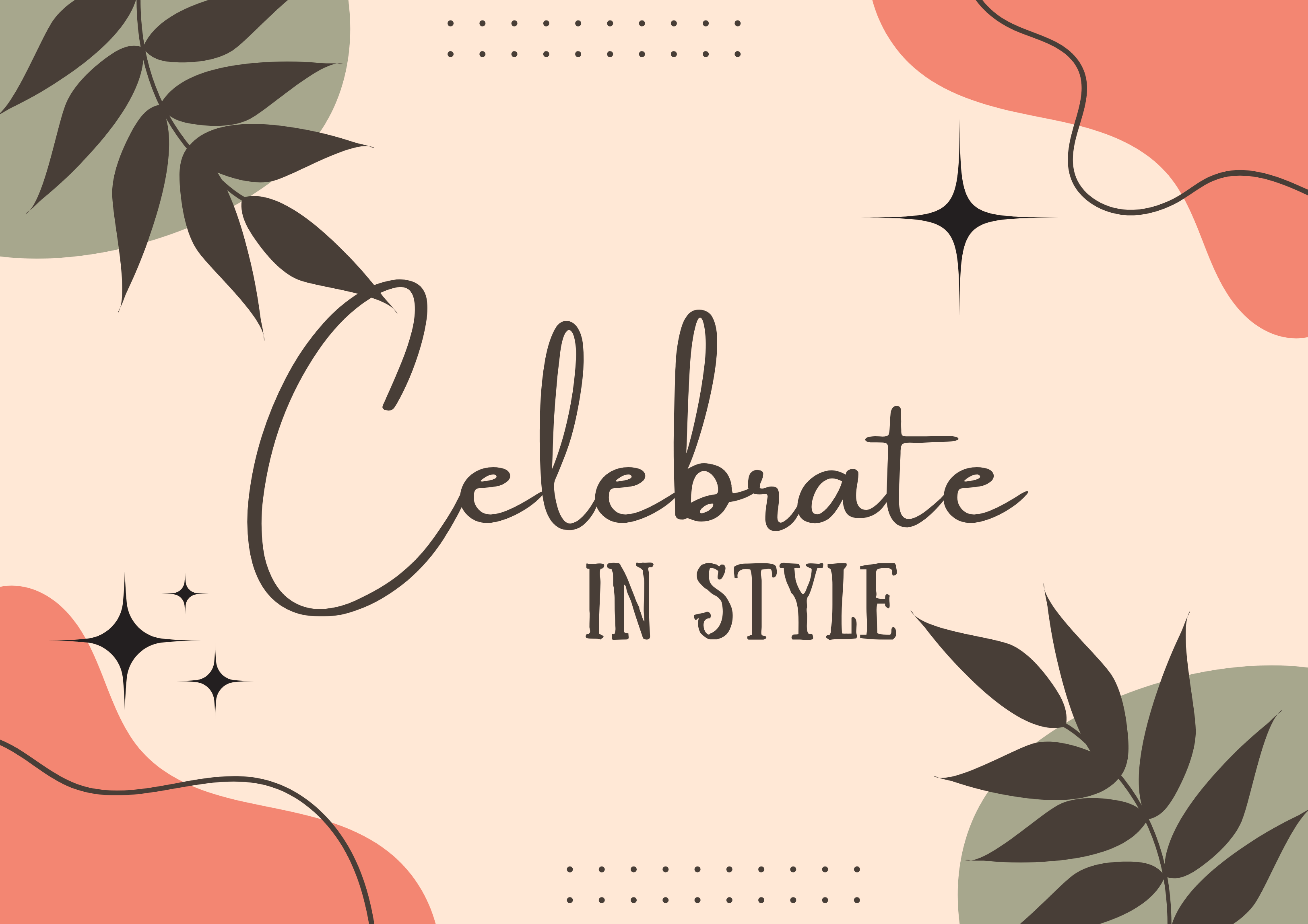 Celebrate in Style