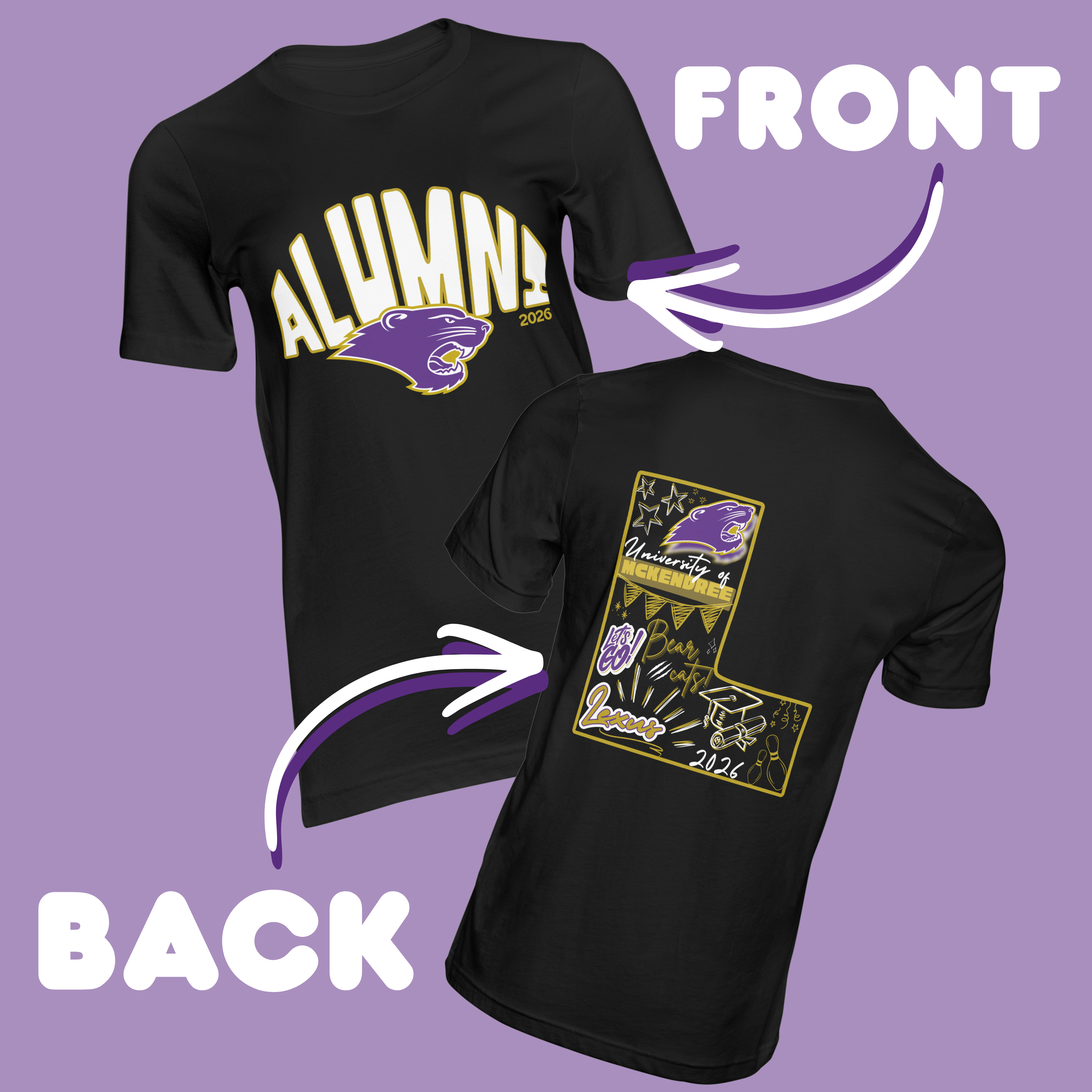 Fully Customizable Alumni Shirt