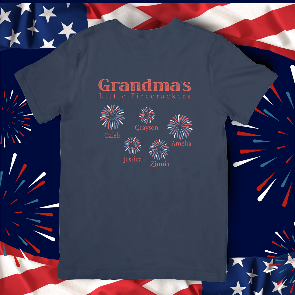 250 America - Custom Little Firecrackers Tee