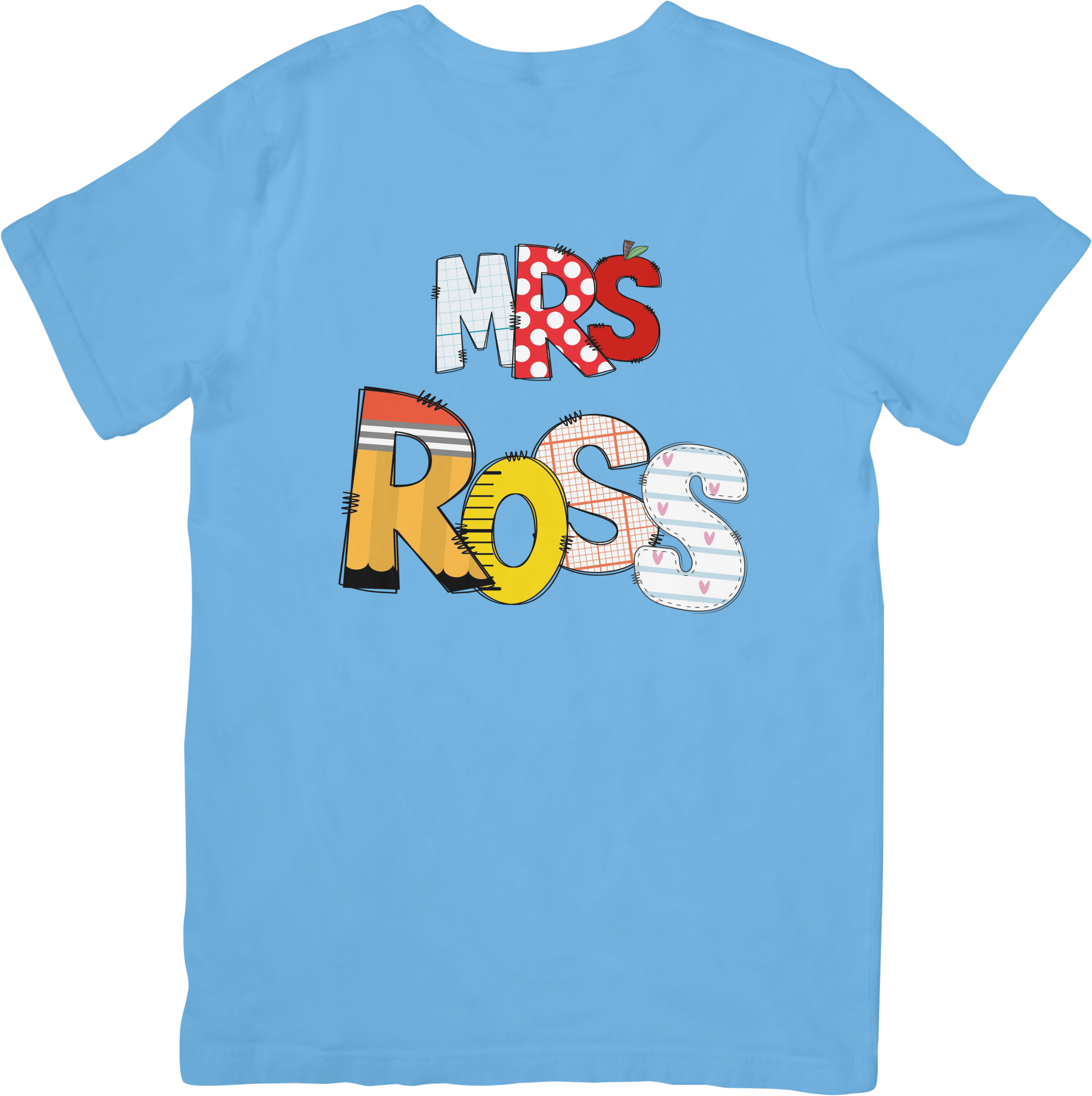 Custom Teacher Name Shirt