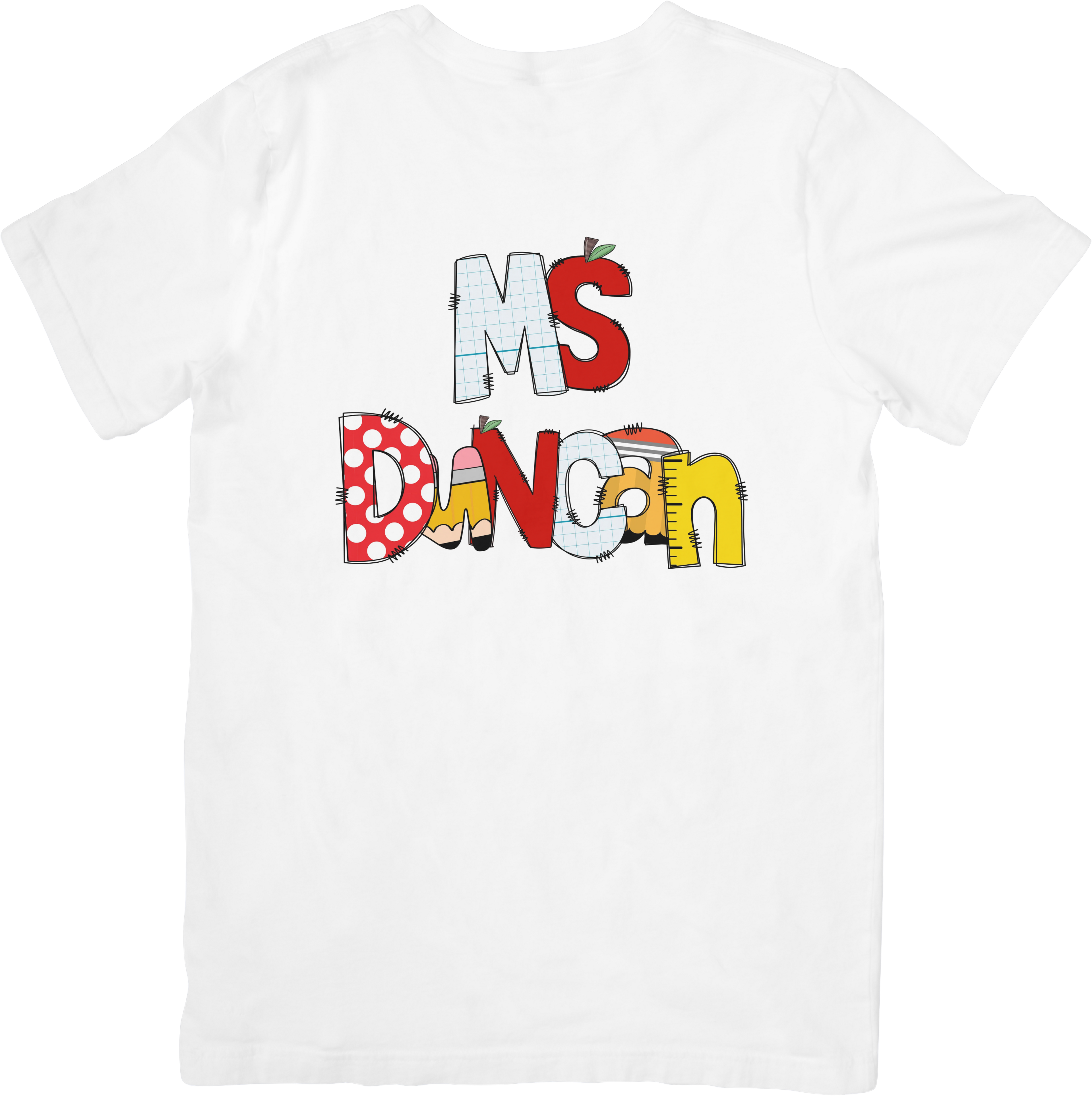 Custom Teacher Name Shirt
