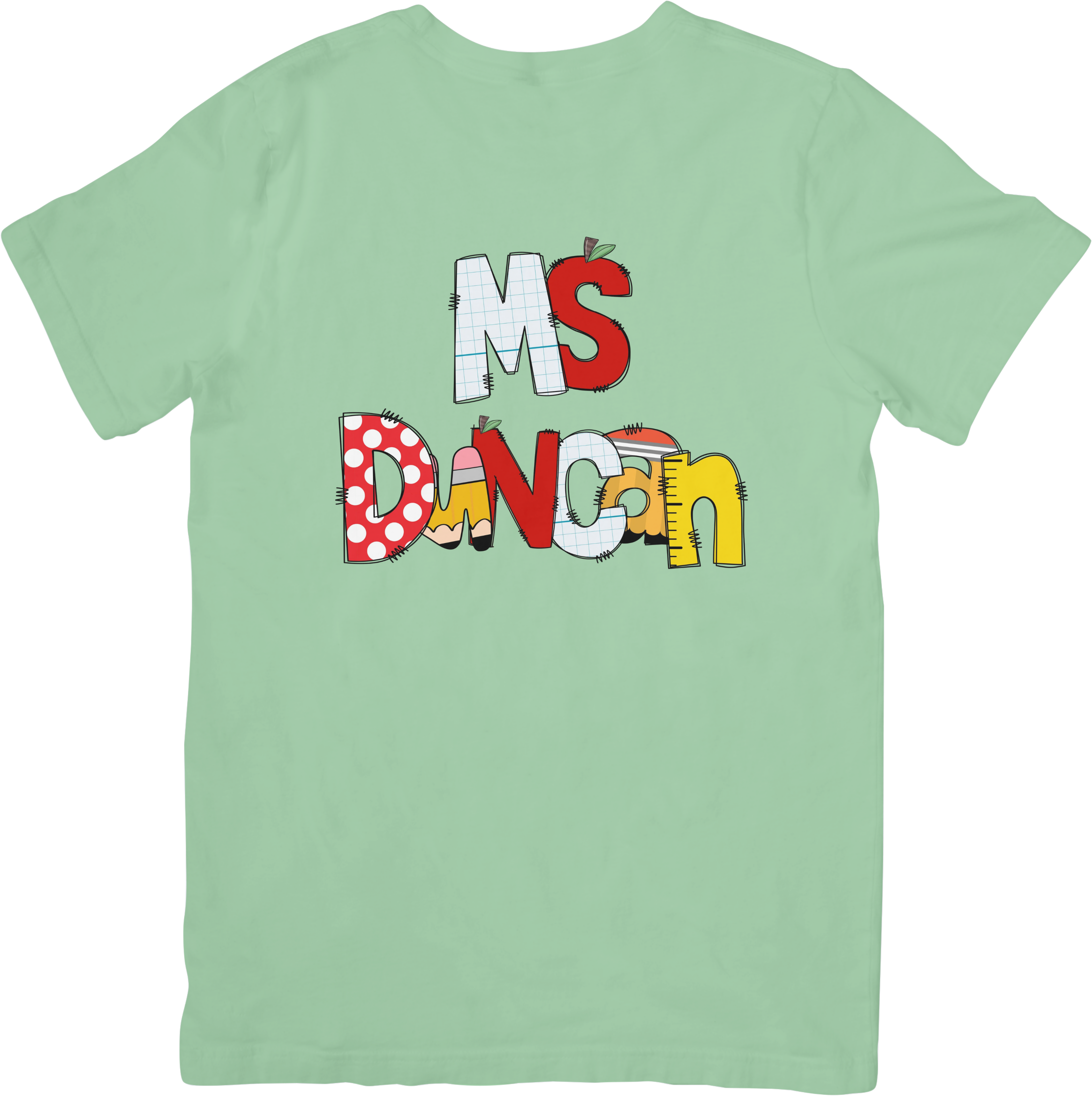 Custom Teacher Name Shirt