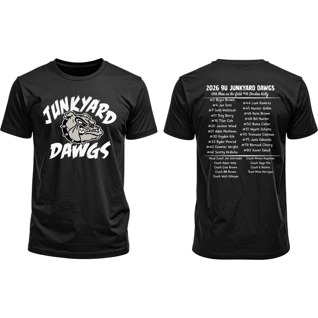 Junkyard Dawgs Roster Tee